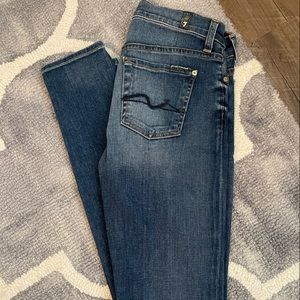 7 For All Mankind skinny jeans